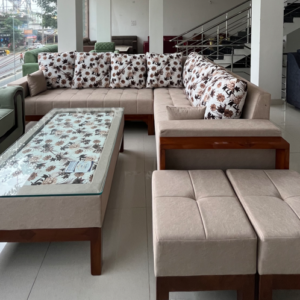 Designer Wooden Sofa Set for Living Room