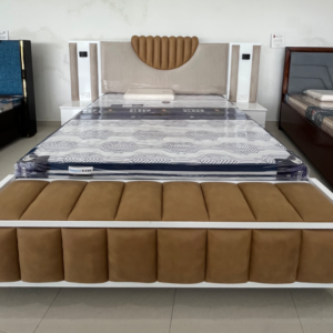 Premium Queen Size Bed with Bedside Tables