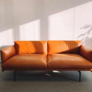 Compact 2 Seater Fabric Sofa