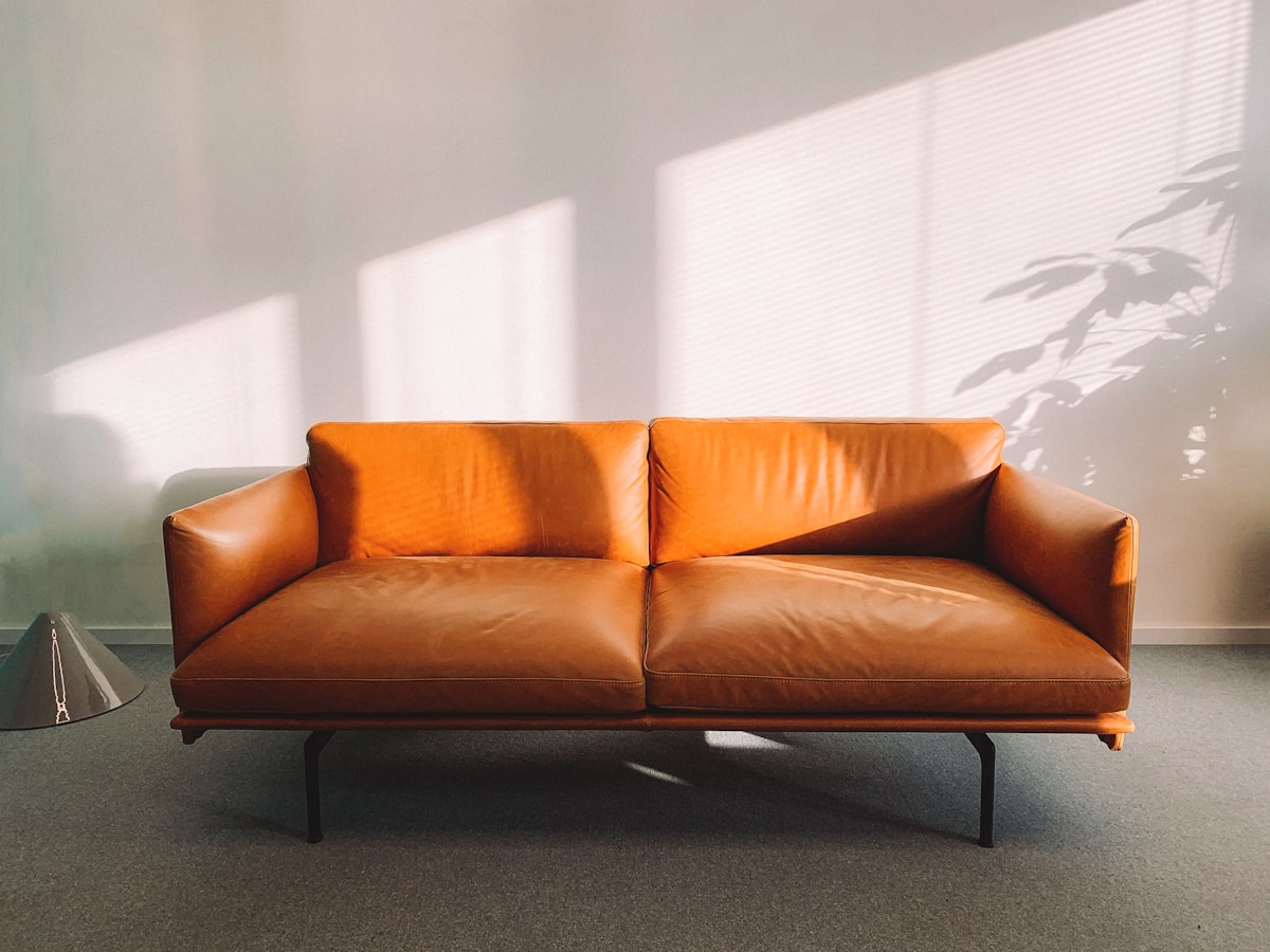 Compact 2 Seater Fabric Sofa
