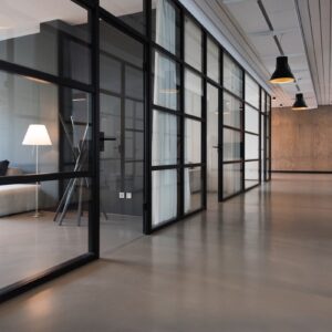 Modern Office Reception Desk