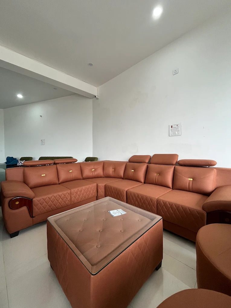Modern 6 Seater L-Shape Sofa