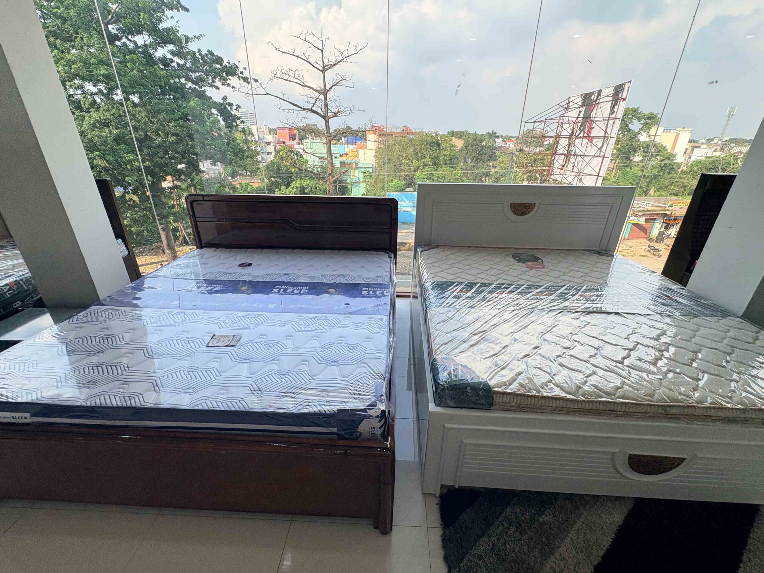 Solid Wood Bed